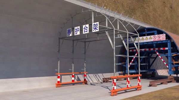 海陵区隧道施工动画制作公司 - 隧道施工工艺和施工方法 - 隧道施工汇报动画视频 - bim 工程施工动画